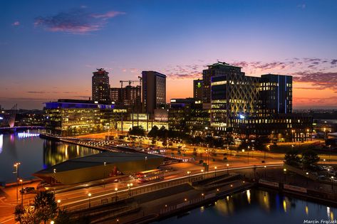 Salford Quays, Salford, Greater Manchester, Best Cities, Art Pictures, Happy Places, New York Skyline, Manchester, Mood Board