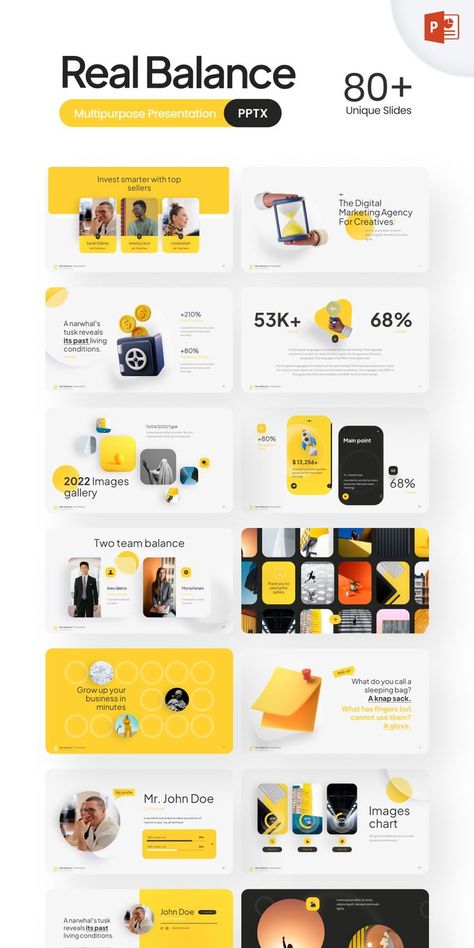 creative powerpoint Meet The Team Design Layout Powerpoint, Web Layout Design Creative, Marketing Powerpoint Design, Dynamic Powerpoint Design, Design Project Presentation Layout, Our Projects Web Design, Infographic Website Design, Presentation Infographic Design, Brand Ppt Design