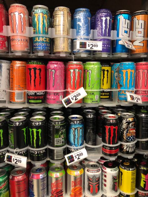 Monster Flavors, Scene Emo Aesthetic, Monster Drink, Fog Machines, Monster Crafts, Monster Energy Drink, You Monster, Cute Nikes, Energy Drink