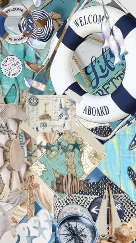 Sea Adventure Aesthetic, Sailor Wallpaper Sea, Sailor Astethic, Marine Moodboard, Nautical Mood Board, Sailor Aesthetic Sea, Seaman Aesthetic, Seaside Moodboard, Maritime Aesthetic