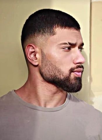 Trending Hairstyles for Indian Men in 2024 Buzz Cut Mens Men's Hairstyle, Mens Buzz Cut Hairstyles, Short Hair Styles Men Fade, Man Short Hairstyle, Short Buzz Cut Men, Buzz Haircut Men, Simple Hairstyles For Men, Mens Barber Cuts, Buzz Cut Mens