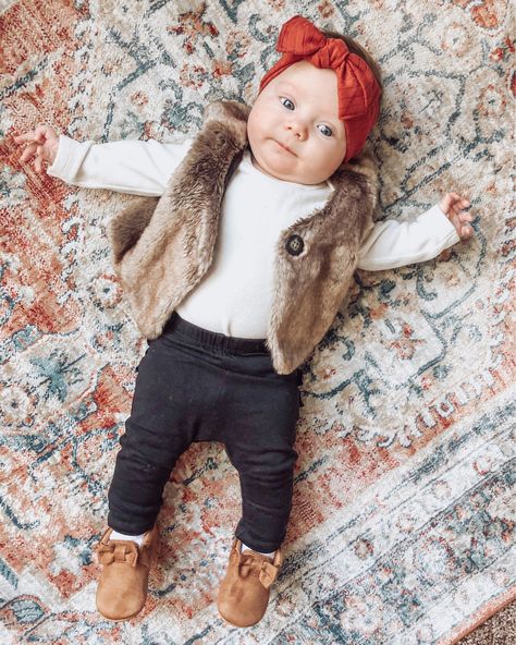 Fall Outfits For Baby Girl, Infant Fall Outfits Girl, Baby Fall Outfits Girl, Baby Girl Outfits Fall, Fall Photo Outfits, Belle Outfit, Girls Winter Outfits, 1 Year Baby