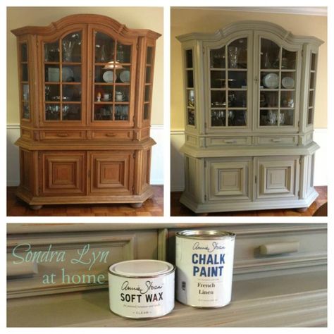 Oak China Cabinet Makeover, China Cabinet Redo, China Cabinet Makeover, Paint Makeover, Painted China Cabinets, Hometalk Diy, Chalk Paint Makeover, Redo Cabinets, Diy Chalk