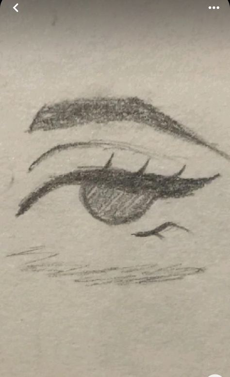 Drawing Tips For Beginners Eyes, Easy Eye Sketches For Beginners, Easy Eyes Drawings For Beginners, Easy Eye Drawing Simple, Easy Eye Sketches, Eye Sketch Easy, Dessin Aestetic, Eye Drawing Step By Step, Eyes To Draw