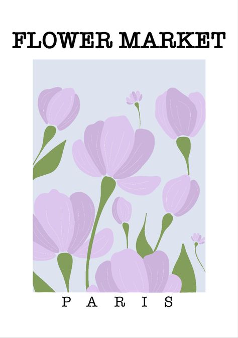 Lilac Wall Prints, Floral Poster Prints, Danish Pastel Aesthetic Posters Purple, Flower Market Purple, A4 Poster Aesthetic, Purple Aesthetic Poster Prints, Purple Prints Aesthetic, Flowers Market Aesthetic, Purple Wall Aesthetic