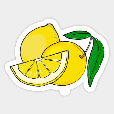 I'm not mellow! I'm a lemon. -- Choose from our vast selection of stickers to match with your favorite design to make the perfect customized sticker/decal. Perfect to put on water bottles, laptops, hard hats, and car windows. Everything from favorite TV show stickers to funny stickers. For men, women, boys, and girls. Lemon Cute, Lemon Sticker, Lemon Car, Sweet Sticker, Fruit Stickers, Summer Stickers, Creative Stickers, Lemon Design, Lemon Pattern