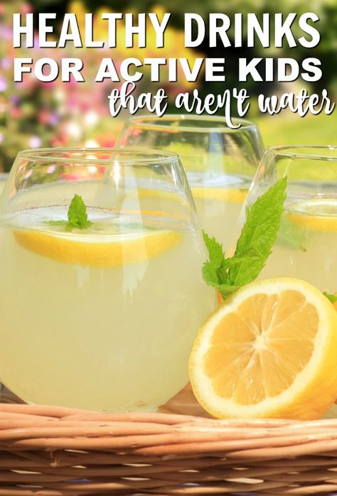 Homemade Drinks For Kids, Drink Recipes For Kids, Kid Drinks Recipes, Current Recipes, Breakfast For One, Drinks For Kids, Water Cocktails, Healthy Summer Drinks, Healthy Drinks For Kids