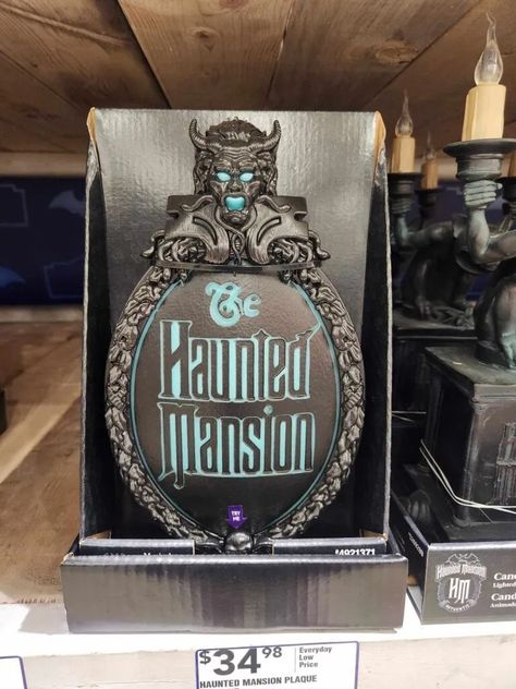 Lowe's Turns Your Home into a Haunted Mansion - Decor - Apartment Door Decorations, Mansion Apartment, Haunted Mansion Decor, Mansion Decor, Pumpkin Patch Sign, Apartment Door, Enchanted Disney Fine Jewelry, Disney Fine Jewelry, Walt Disney World Vacations