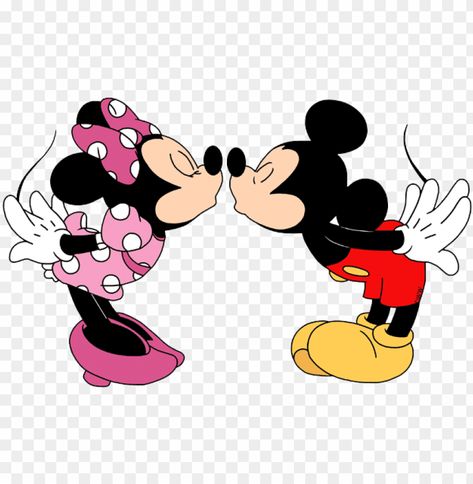 Mini Y Mickey, Mickey Mouse Cute, Mickey Und Minnie, Minnie Mouse Clipart, Minnie Mouse Silhouette, Minnie Mouse Drawing, Mickey And Minnie Kissing, Minnie Y Mickey Mouse, Mickey And Minnie Love