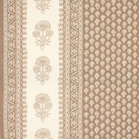 Floral Borders, Flame Test, Mark D Sikes, Timeless Interiors, Indian Patterns, Schumacher Fabric, Textile Pattern Design, Indian Block Print, Subtle Textures