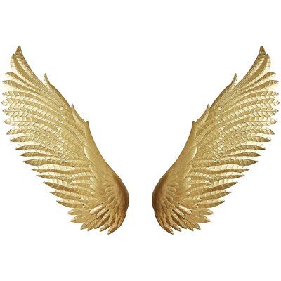 Wing Wall, Contemporary Metal Wall Art, Golden Wings, Wall Decor Set, Styl Retro, Photo Op, Iron Wall, Wall Art For Sale, Retro Stil