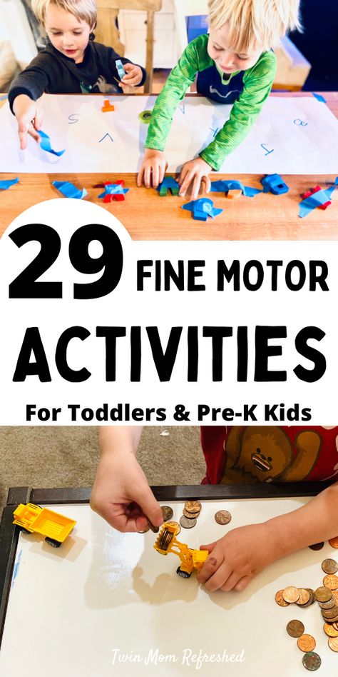 Fine Motor Activities For Toddlers, Motor Activities For Toddlers, Toddler Fine Motor Activities, Fun Activities For Toddlers, Preschool Fine Motor, Fine Motor Skills Activities, Motor Skills Activities, Kindergarten Ideas, Aktivitas Montessori