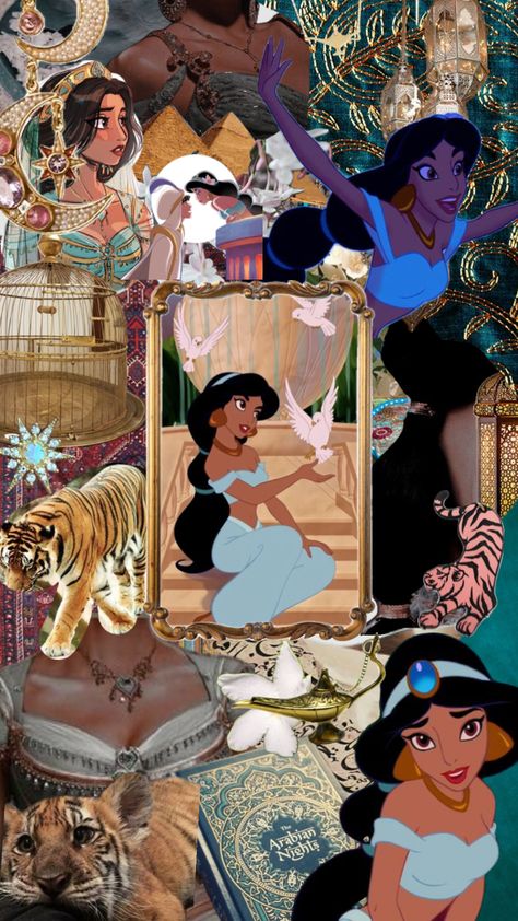 Aladdin Wallpaper, Jasmine Princess, Jasmine Aladdin, Disney Princess Jasmine, Wallpaper Iphone Disney Princess, Disney Jasmine, Disney Background, Princess Wallpaper, Cute Disney Pictures