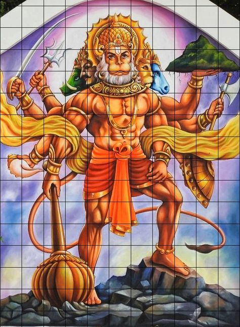 Hanuman ji Drawing, Hanuman ji photo, somnath khatua art Panchmukhi Hanuman Sketch, Hanuman Ji Canvas Painting Easy, Panchmukhi Hanuman Ji Sketch, Panchamukhi Hanuman Drawing, Hanuman Dada Drawing, Panchmukhi Hanuman Drawing, How To Draw God, Panchmukhi Hanuman Ji Drawing, Hanuman Ji Painting On Canvas