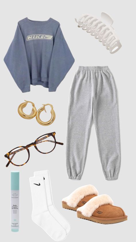 Cozy Sweatpants Outfits, Cool Sweatpants, Sweatpants Outfit Ideas, Sweatpants Outfits, Cozy Sweatpants, Baggy Sweatpants, Skandinavian Fashion, Sweatpants Outfit, Populaire Outfits