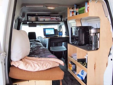 10+ Minivan Camper Conversions to Inspire Your Build & Adventure Minivan Camper, Minivan Camper Conversion, Campervan Bed, Ford Transit Camper, Van Dwelling, Minivan Camping, Transit Camper, Camper Hacks, Micro Camper