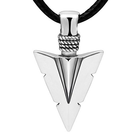 Arrow Pendant Necklace, Man Necklace, Diamond Pendants Designs, Arrowhead Necklace, Arrow Pendant, Mens Silver Necklace, Gifts Jewelry, Necklace For Men, Pendant Design