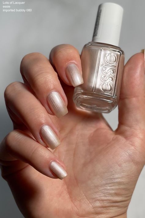 Champagne Nails Champagne Dress Nail Color, Champagne Nail Color, Champagne Colored Nails, Champagne Chrome Nails, Champagne Nail Polish, Champagne Nails, Best Champagne, Nail Polish Swatches, Golden Nails