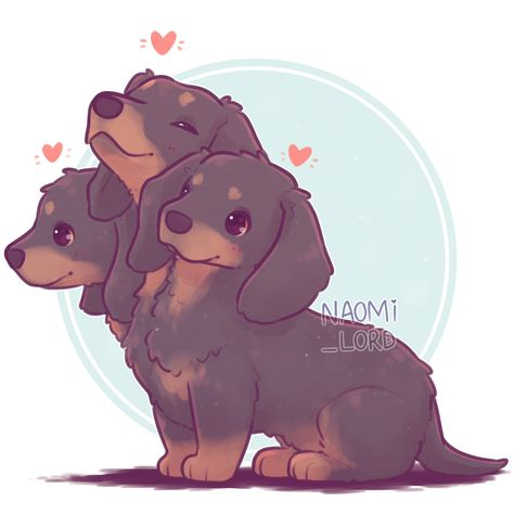 Naomi Lord on Twitter: "✨🐶 I’ve been working on a series of Cerberus as different dog breeds! Here’s a Dachshund and a Corgi! 🐶✨ #dogart #fantasyart https://t.co/pX1t1TEzOB" / Twitter Naomi Lord Art, Naomi Lord, Chibi Dog, Puppy Tattoo, Puppy Sketch, Different Dog Breeds, Minecraft Drawings, Puppy Drawing, Puppy Art