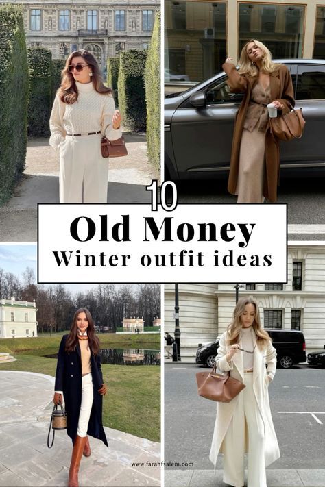 Old Money Winter, Outfits Frio, How To Look Expensive, Money Outfit, Coachella Outfit, Fashion Fail, Trendy Fall Outfits, Money Aesthetic, Modieuze Outfits