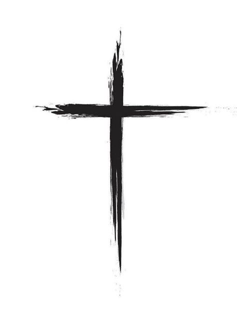 Christian Cross Tattoos, Crucifix Tattoo, Cruz Tattoo, Cruces Tattoo, Grunge Cross, Tato Salib, Simple Cross Tattoo, Small Cross Tattoo, Cross Icon