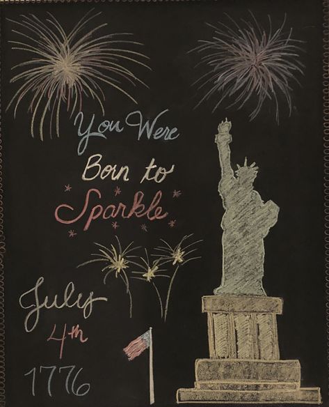 Fourth Of July Chalkboard Art, 4th Of July Chalkboard Art, Fourth Of July Chalkboard, July Chalkboard Art, Summer Chalkboard Art, Summer Chalkboard, Chalkboard Kitchen, Graduation Chalkboard, Chalkboard Wall Art