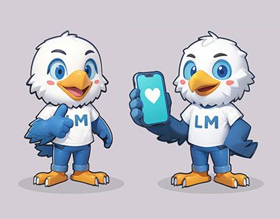 Check out new work on my @Behance profile: "Bird Mascot Character For Limitless Motion 🐦‍⬛" http://be.net/gallery/207235261/Bird-Mascot-Character-For-Limitless-Motion- Mascot Reference, Bird Mascot Design, Bird Cartoon Character, Penguin Mascot, Bird Mascot, Bird Character, Owl Mascot, Mascot Character, Mascot Design