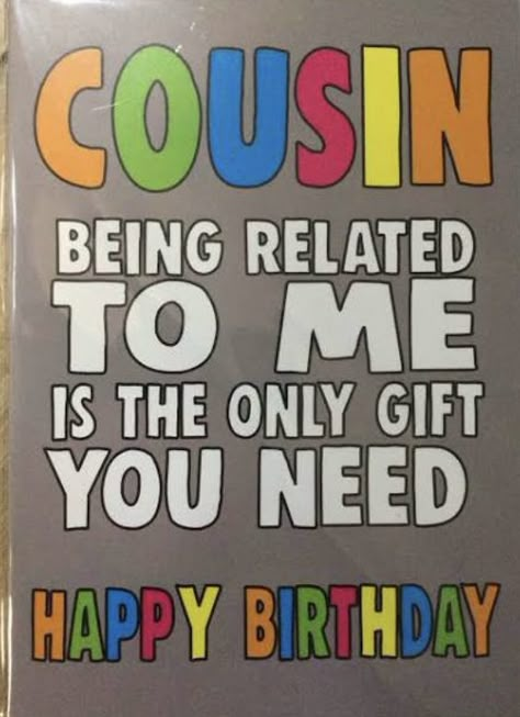 Happy Birthday Cuz Cousins Male, Happy Birthday Cousin Male, Cousin Birthday Quotes, Happy Birthday Cousin Female, Birthday Cousin, Funny Happy Birthday Images, Happy Birthday Cousin, Cousin Birthday, Anniversary Greetings