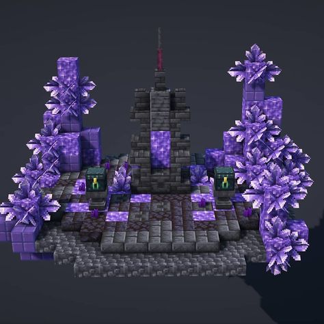 Crystal Throne, Rainbow Quest, Mc Builds, Fantasy Things, Minecraft Structures, Minecraft Interior Design, Bangunan Minecraft, Minecraft House Plans, Cool Minecraft Creations