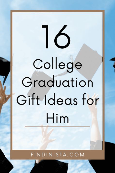 These college graduation gifts for him are perfect for any guy, no matter what he's planning on doing post-graduation. We have ideas for future grad students, future professionals, and more! College Graduation Gifts For Guys, Grad Gifts For Guys, Gifts For Boyfriend Graduation, Graduation Gifts For Boyfriend, Gifts For College Graduates, Graduation Gift Ideas For Boyfriend, College Graduation Gifts For Him, Graduation Gift Ideas College, College Graduation Gift Ideas