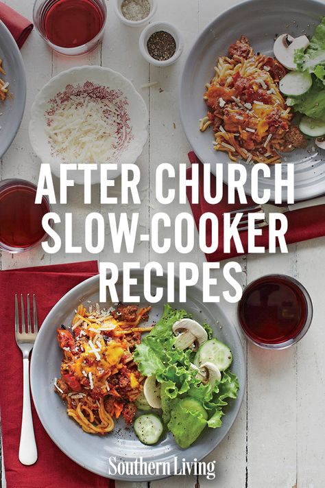 Sunday Dinner Ideas Slow Cooker, Easy Crockpot Sunday Dinner Ideas, Instapot Sunday Dinner, 4 Hour Slow Cooker Recipes, Sunday Family Dinner Ideas Crockpot, Sunday Lunch Crockpot Meals, Sunday Fellowship Meals, Crock Pot Sunday Dinner, Southern Living Crockpot Recipes