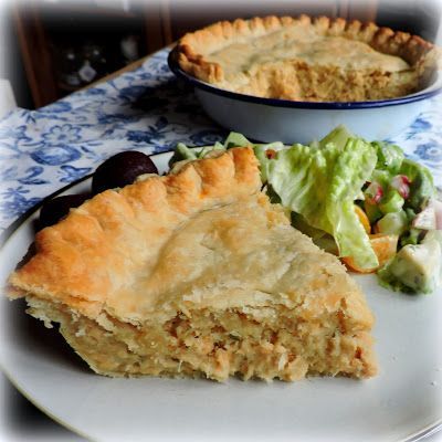 For those of you who don't know, my father is a French Canadian, bred and born in the Saguenay Region of Quebec where he lived until he joined the Canadian Military way back when.  My childhood was Salmon Pie Recipe, Acadian Food, Salmon Pie, Traditional Meals, Kitchen French, Canned Salmon, Humble Pie, The English Kitchen, Meat Pies