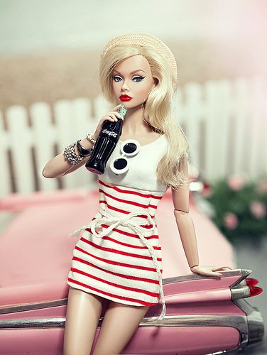 Retro Revival | Model: Poppy Parker To The Fair | Elle & Emma | Flickr Doll Photoshoot, Poppy Doll, Retro Revival, Barbie Hair, Im A Barbie Girl, Poppy Parker Dolls, Barbie Patterns, Fashion Royalty Dolls, Barbie I