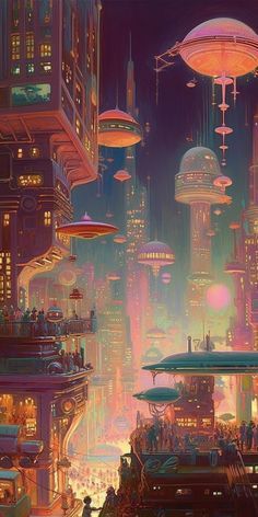 Scifi Fantasy Wallpaper, Cool Cyberpunk Wallpaper, Sci Fi City Concept Art Cyberpunk, Futuristic Landscape Art, Space Castle Art, Scifi Aesthetic Wallpaper, Outer Space Concept Art, Sci Fi Cityscape, Space Future Aesthetic