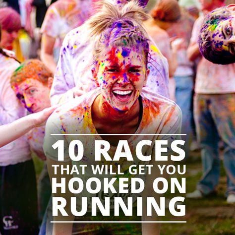 10 Races That Will get You Hooked on Running Fun Run Ideas, Creative Workouts, Running Events, Running Routine, Runners High, Love Run, Running Inspiration, Sweat It Out, Fun Run