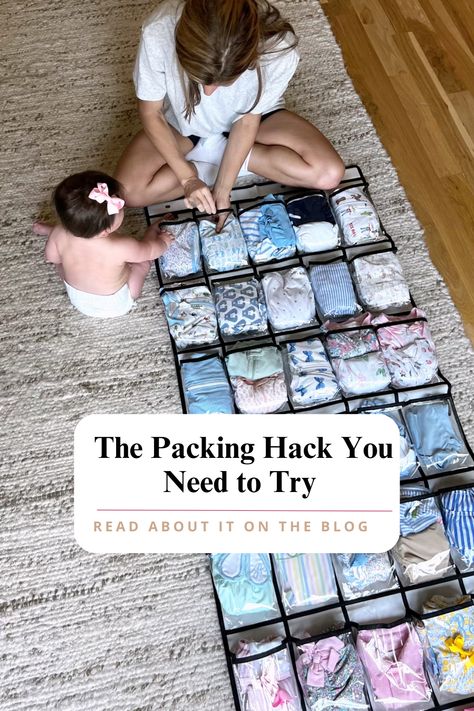 This post is solely dedicated to the PACKING HACK I decided to try for this trip. All I can say is wow. I don’t know where this tip has been my whole life, but it is a game changer. Especially when you are packing for a family and your kids. The gist of this hack is that you use hanging organizers to pack all of your outfits. I initially planned to just do this for the kiddos, but after I did it for them, I used the second organizer (it comes in a pack of two) for myself. Click to learn more! Packing With Shoe Organizer, Holiday Packing Hacks, Packing For Toddler Vacation, Family Vacation Packing Hacks, Tips For Traveling With Kids, Family Packing Hacks, Traveling Hacks Packing, Packing For Kids Vacation, Kids Packing Hacks