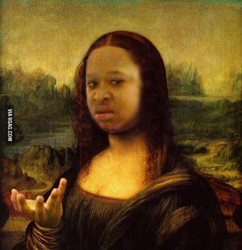 Typed confused black Mona lisa, was not disappointed. Makeup Jokes, Makeup Memes, Makeup Humor, Makeup Quotes, Memes Br, Arte Horror, Funny Relationship, Funny Love, Fun Quotes Funny