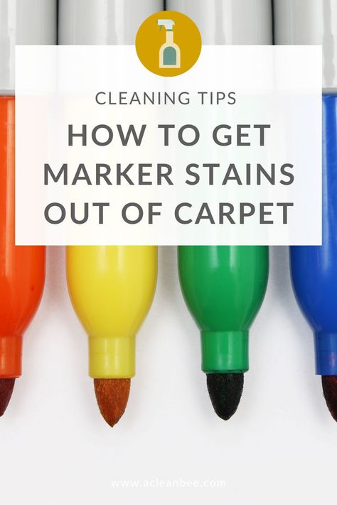 Stains Out Of Carpet, Window Markers, Pink Marker, Expo Marker, Marker Stain, Crayola Markers, Easy Tricks, Sharpie Marker, Highlighter Pen