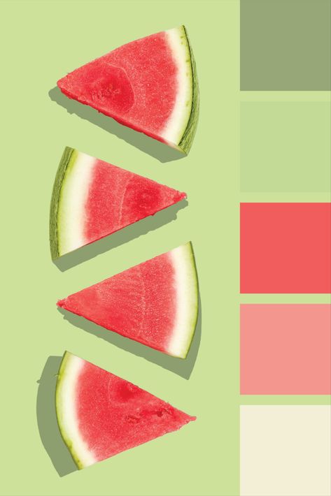 Fruit Palette Color, Tropical Summer Color Palette, Fruity Colour Palette, Color Palette Fruit, Fruit Colour Palette, Food Packaging Color Palette, Coral Pallet Color, Fruity Color Palette, Summer Color Palette 2024