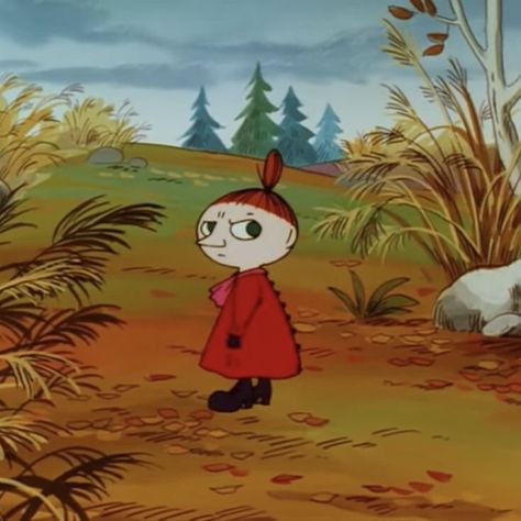 Moomin Aestethic, Moomin Autumn, Moomins Aesthetic, Moomin Pfp, Moomin Stickers, Moomin Aesthetic, Moomin Little My, Little My Moomin, Moomin Wallpaper