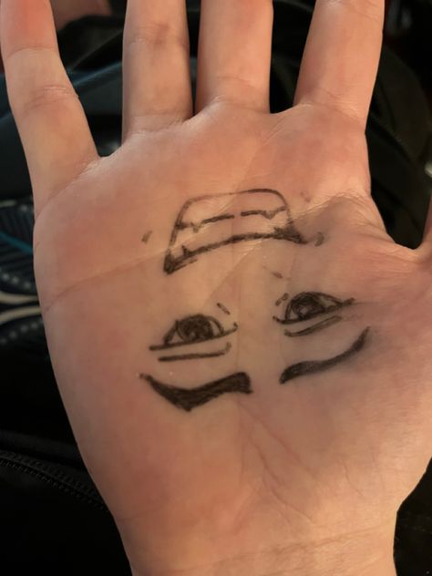 Roblox Tattoo, Roblox Man Face, Hand Ideas, Man Face, Male Face, Portrait Tattoo, Tatting, Anime Art, How To Draw Hands