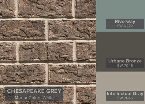 Blog | Triangle Brick Company Brown House Exterior, Brown Brick Houses, Exterior Front Door Colors, Grey Exterior House Colors, Exterior Paint Schemes, Best Exterior Paint, House Paint Color Combination, Front Door Paint Colors, Brown Brick