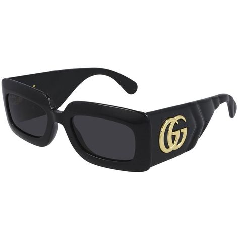 Gucci Glasses, Sunglasses Logo, Grey Sunglasses, Gucci Marmont, Gucci Eyewear, Buy Gucci, Shield Sunglasses, Acetate Sunglasses, Rectangular Sunglasses