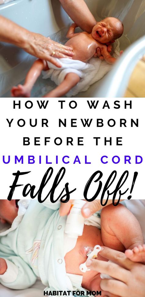 How to Give Your Newborn a Sponge Bath. Newborn tips and tricks | Newborn care tips for new parents | Newborn tips for new moms | New mom tips. #newmom #bathtime #newborn #habitatformom Baby Kittens Newborn, Nicu Nurse Education, Newborn Care Package, Package Gift Ideas, Newborn Care Tips, Nurse Education, Mom Inspo, Postpartum Tips, Newborn Tips