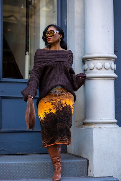 Monroe Steele, Fall Outfits Black Women, Fall Fashion Week, Elegant Boots, Fall Lookbook, Beautiful Clothes, Style And Grace, Clothes Ideas, Winter 2024