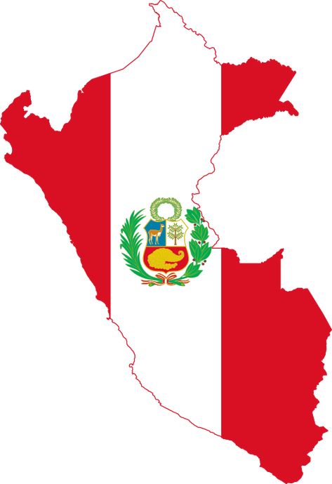 Peru Map, Peru Flag, South America, Peru, Fun Facts, Vision Board, Mural, Flag, Map