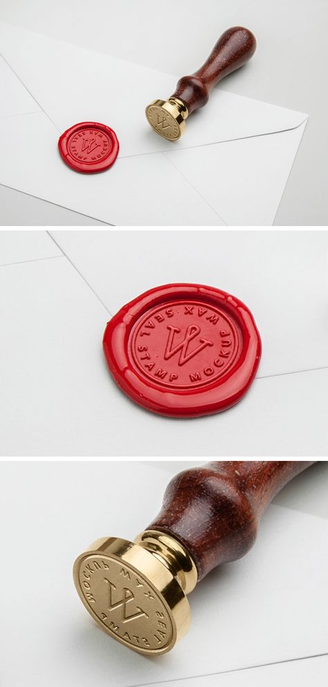 Wax Seal Stamp PSD MockUp | GraphicBurger Wax Stamp Ideas, Stamp Mockup, Graphics Resources, Graphic Burger, Brand Stamp, Flyers Design, Seal Design, Pattern Texture, Logo Badge