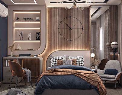 Boys Bedroom Modern, Luxury Kids Bedroom, Wooden Bedroom Furniture, Boys Room Design, Kids Room Interior Design, Teen Bedroom Designs, Bedroom Interior Design Luxury, Boy Bedroom Design, Wooden Bedroom