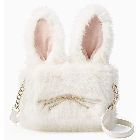 Kate Spade Make Magic Rabbit Shoulder Bag ($398) ❤ liked on Polyvore featuring bags, handbags, shoulder bags, fancy purses, white shoulder bag, shoulder strap bags, shoulder bag handbag and shoulder bag purse Fancy Handbags, Magic Rabbit, Fancy Purses, Unicorn Fashion, Cute Mini Backpacks, 일본 패션, Fur Purse, Kate Spade Shoulder Bag, White Shoulder Bag