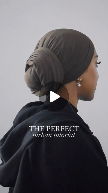 Hair Turban Tutorial, Proper Hijab, Tie A Turban, Hair Scarf Tutorial, Head Scarf Tutorial, African Head Scarf, Hijab Turban Style, Turban Tutorial, Head Turban